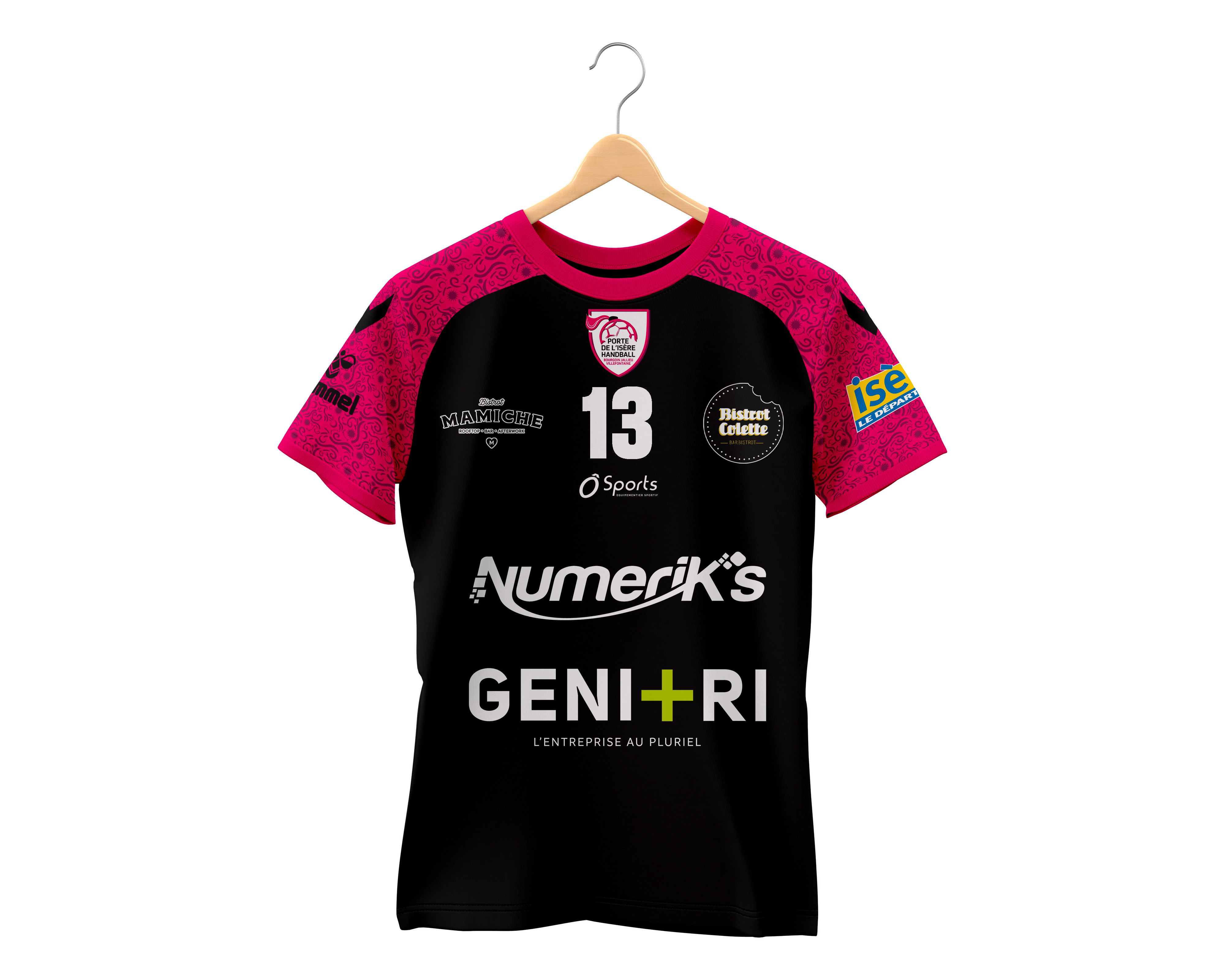 maillot PDI avant avec logo